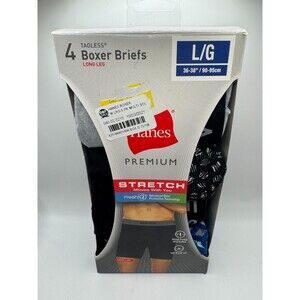 Hanes Mens 4-Pack Comfortblend Boxer Brief With Freshiq Style 9PALA4 Size Large